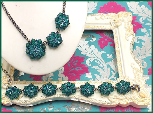 Fireworks burst Necklace and Bracelet Kits