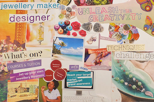 jewellery maker vision board