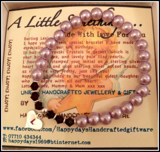 childs stretch beaded bracelet