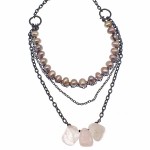 How To Make... Freshwater Pearl and Semi- Precious Necklace