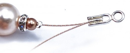 step 2 -Purple Passion Wedding Bracelet