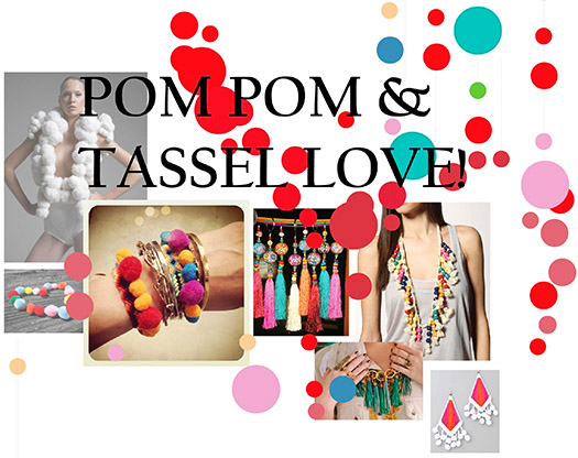 Pom Pom & Tassel Jewellery
