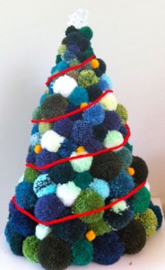 Made Do And Mend Pom Pom Christmas Tree