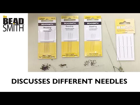 Beadsmtih Flexible Twisted Wire Beading Needles, medium, additional photo