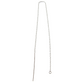 Sterling Silver Pull Through Chain Ear Dangle Threader