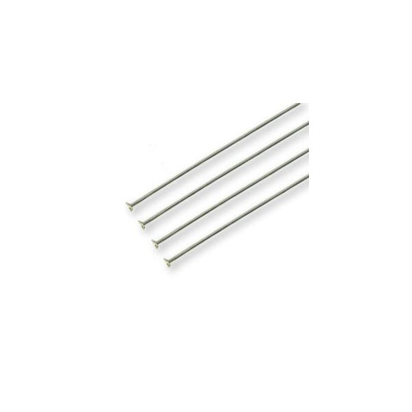 Sterling Silver 38mm Headpin Findings