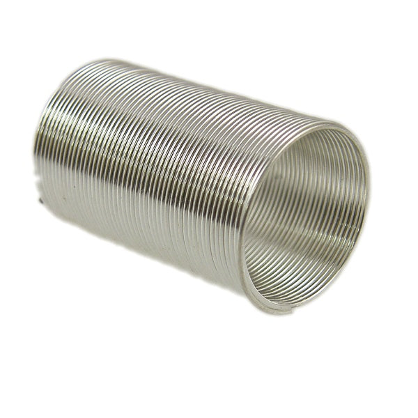 Memory Wire Ring, silver-plated