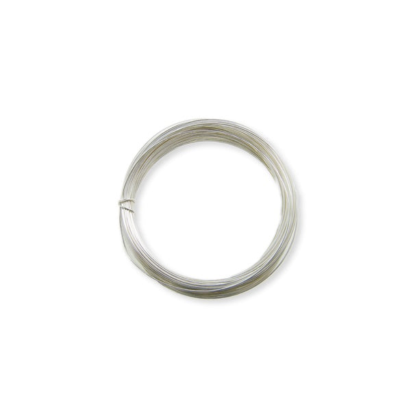 0.2mm (30 gauge) Jewellery Wire (Non-Tarnish) Silver Plated
