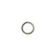 7mm Thin Jump Rings (0.7mm), silver-plated
