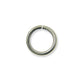 5mm Thin Jump Rings (0.7mm), silver-plated