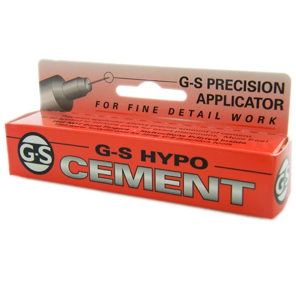G-S Hypo Cement Glue, 9ml, includes precision applicator