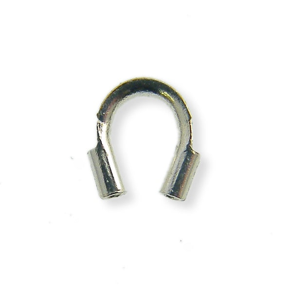 5x4mm Wire Guardian, silver-plated
