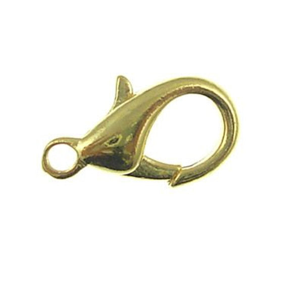 14mm Trigger/Lobster Clasp Catch, gold-plated