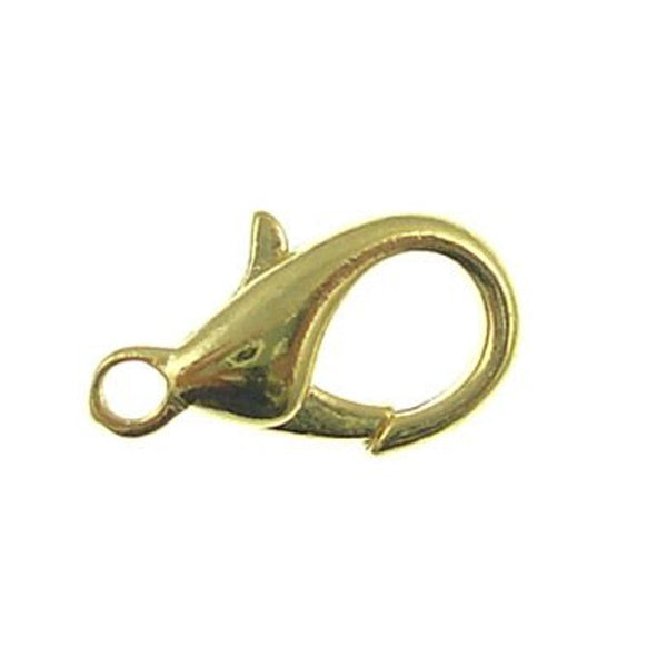 10mm Trigger/Lobster Clasp Catch, gold-plated