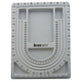 Beadsmith Bead Design Board 9.5 X 13 Inches, flocked