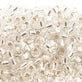 Miyuki Seed Beads 6/0, silver lined crystal