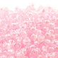 Miyuki Seed Beads 6/0, pink lined crystal AB