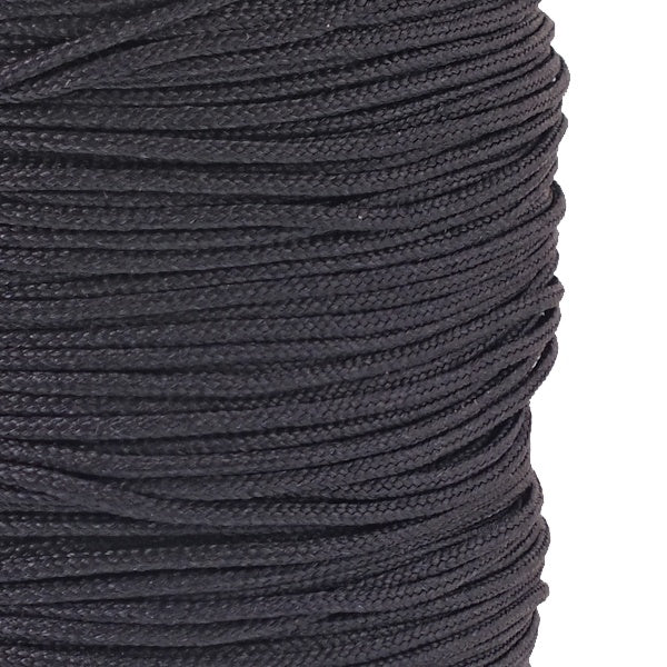 1.5mm Shamballa/Chinese Knotting Nylon Cord, black