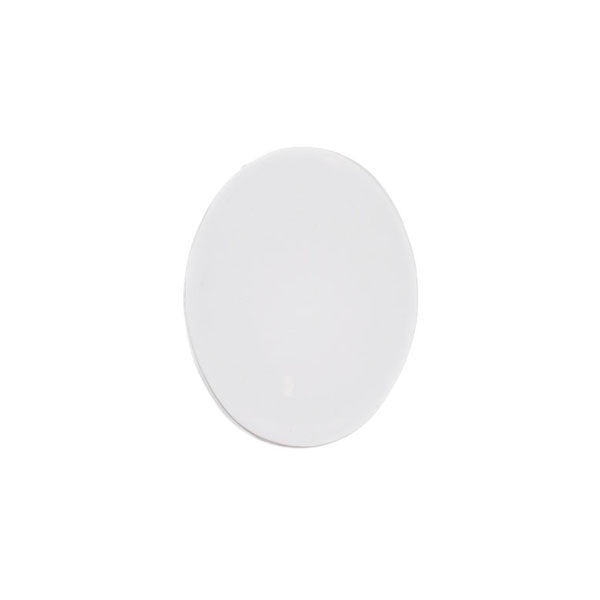 25x18mm Oval Glass Cabochons, transparent