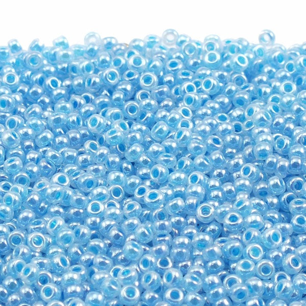 Miyuki Seed Beads 11/0, aqua ceylon