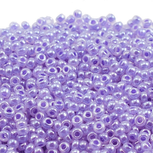 Miyuki Seed Beads 11/0, lilac ceylon