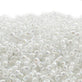 Miyuki Seed Beads 11/0, white lined crystal AB