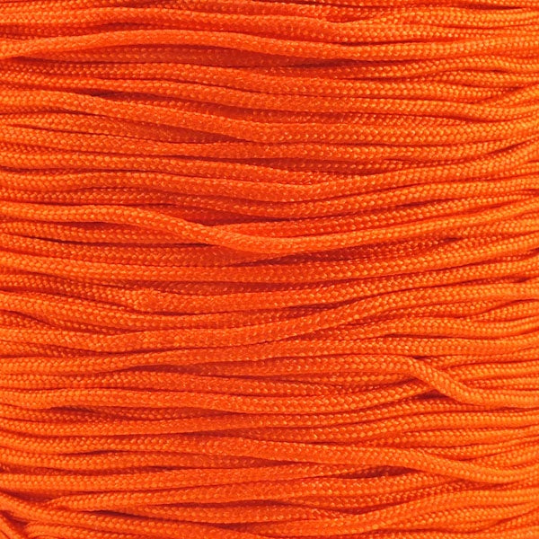 0.8mm Shamballa/Chinese Knotting Nylon Cord, orange