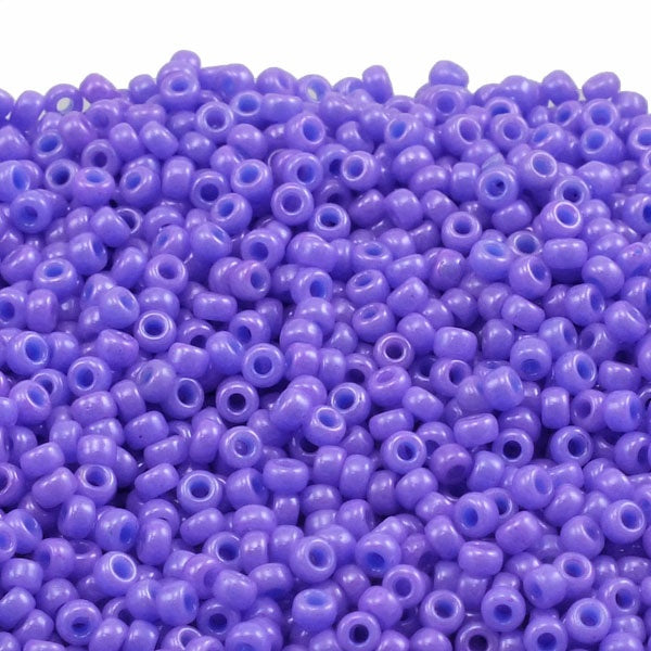 Miyuki Seed Beads 11/0, opaque purple