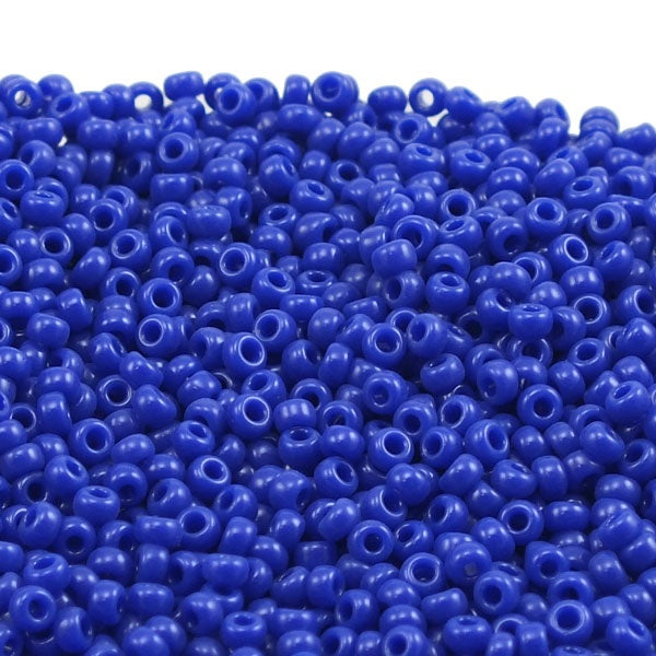 Miyuki Seed Beads 11/0, opaque cobalt