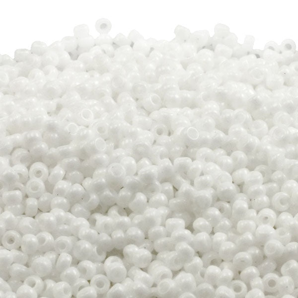 Miyuki Seed Beads 11/0, opaque white