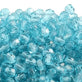 4mm Czech Faceted Round Glass Bead, teal