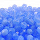 6mm Czech Faceted Round Glass Bead, sapphire opal