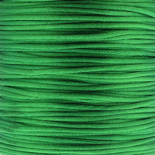 1mm Rattail Satin Cord, olivine