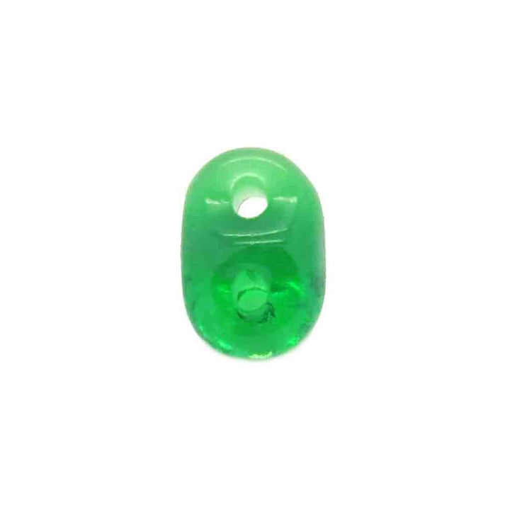 Matubo SuperDuo Czech Beads 2.5x5mm, chrysolite, additional photo