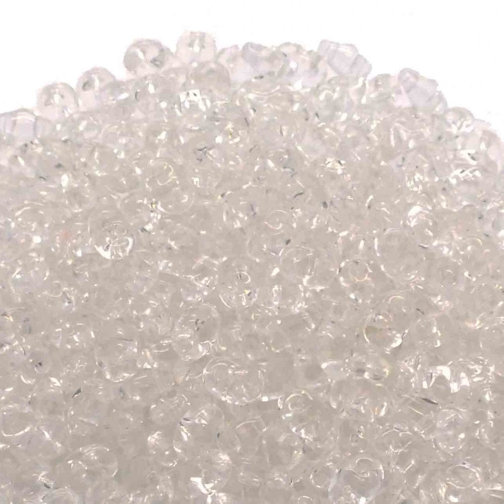 Matubo SuperDuo Czech Beads 2.5x5mm, crystal