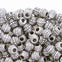 Tibetan Style Beads Large Hole Barrel 8mm, antique-silver-plated, additional photo