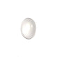 18x13mm Oval Glass Cabochons, transparent