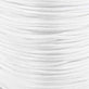 1mm Rattail Satin Cord, white