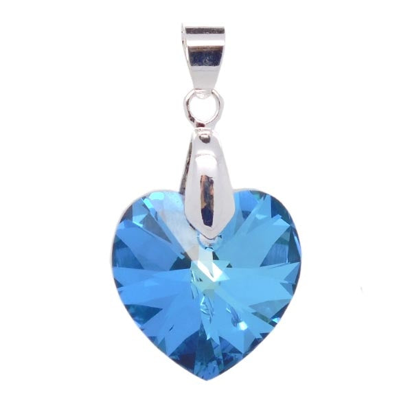 Pinch Bail Pendant & Loop 15x6mm, silver-plated, additional photo