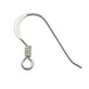 Sterling Silver 19mm Fish Hook Earwire