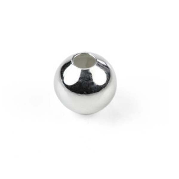 Sterling Silver 2mm Round Seamless Spacer Beads