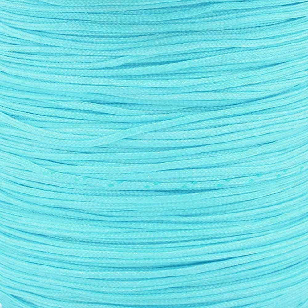 0.8mm Shamballa/Chinese Knotting Nylon Cord, turquoise
