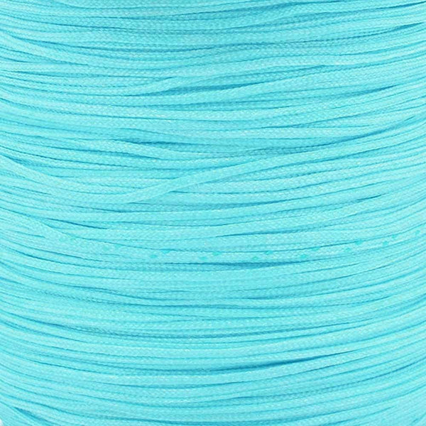 0.8mm Shamballa/Chinese Knotting Nylon Cord, turquoise