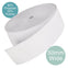 50mm (2 inch) Wide Flat Woven Elastic, white