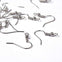 Fish Hook Earring/Earwire, silver-plated, additional photo