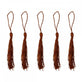 70mm Polyester Tassel with Loop, copper