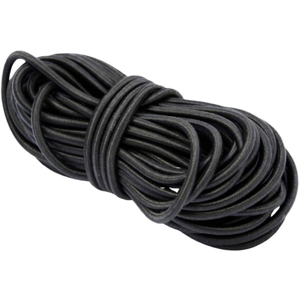 2mm Elastic Cord Round, black