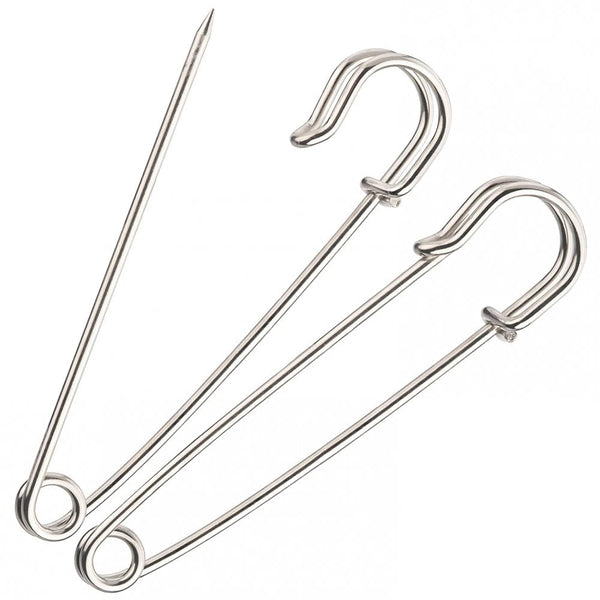 Kilt Pins | Large Safety Pins 3 inch Heavy Duty Blanket Pins