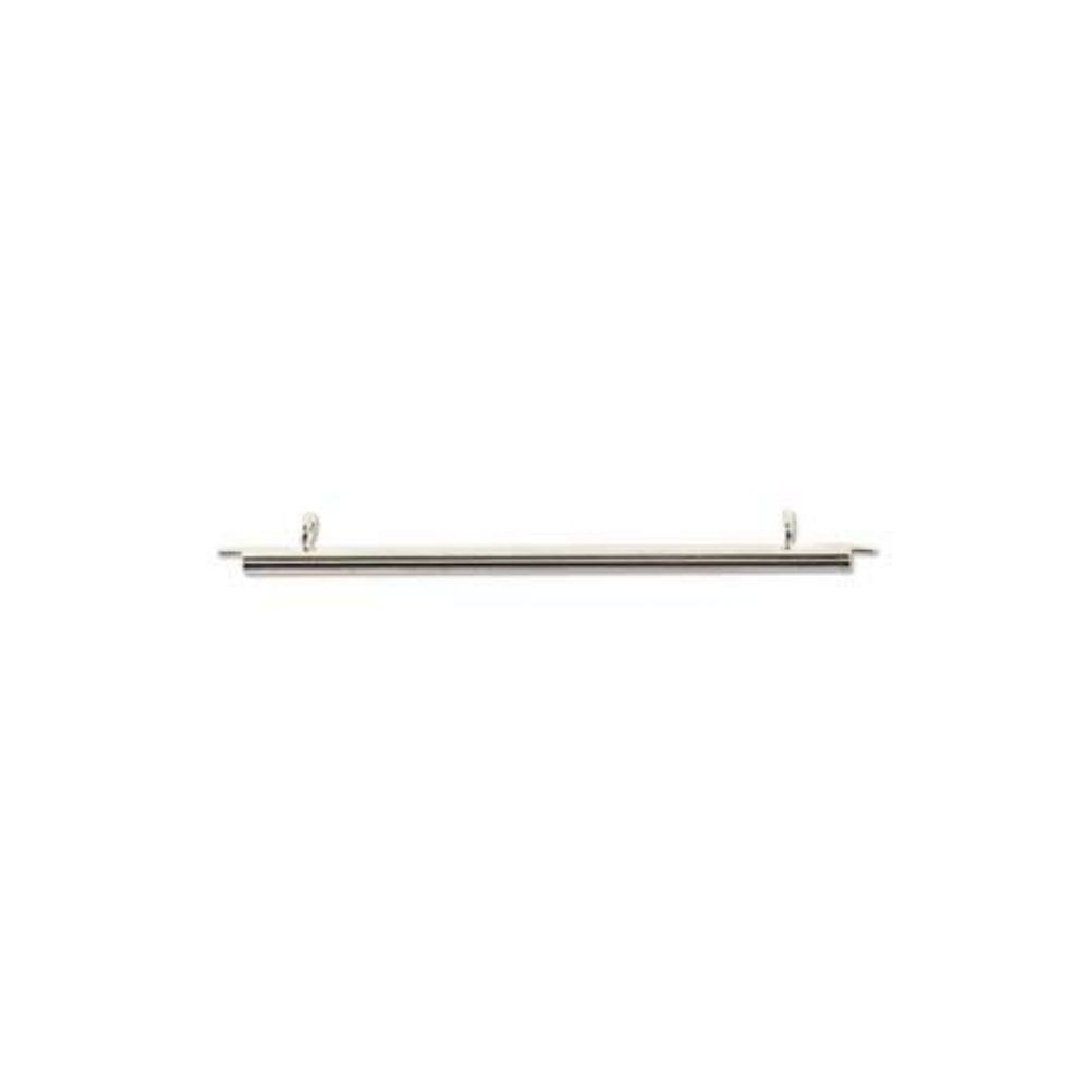 60mm Miyuki Slider Tube, silver-plated
