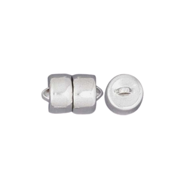 Superior Hold 7.5x12.5mm Magnetic Clasp, silver-plated